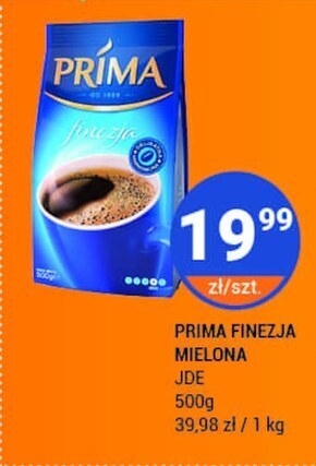 Rabat Prima finezja kawa mielona 500 g oferta