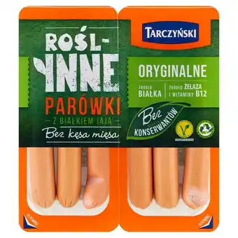 Carrefour Market Tarczyński roślinne parówki z białkiem jaja 200 g (2 x 100 g) oferta