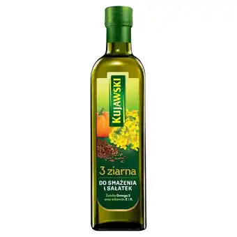 Carrefour Kujawski 3 ziarna olej rzepakowy z olejami z lnu i pestek dyni 750 ml oferta