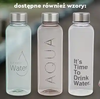 Biedronka Butelki na wodę anytime oferta