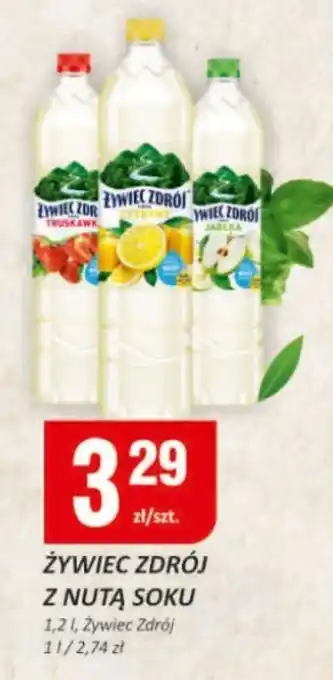 Chorten ŻYWIEC ZDRÓJ Z NUTĄ SOKU 1,2 l, Żywiec Zdrój oferta