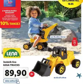 LENAⓇ Jeździk Eco GIGA TRUCKS