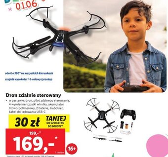 Dron zdalnie sterowany