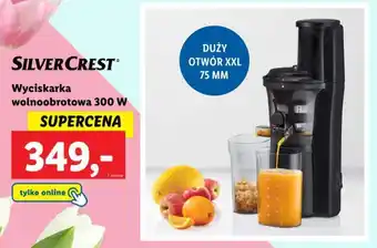 Lidl SILVERCRESTⓇ Wyciskarka wolnoobrotowa 300 W oferta