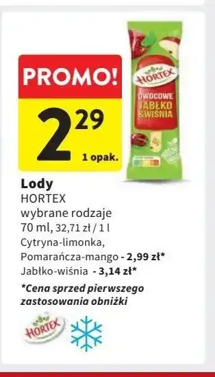 ALDI Lody cytrynka-limonka oferta