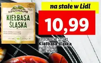 Lidl Kiełbasa ślaska oferta