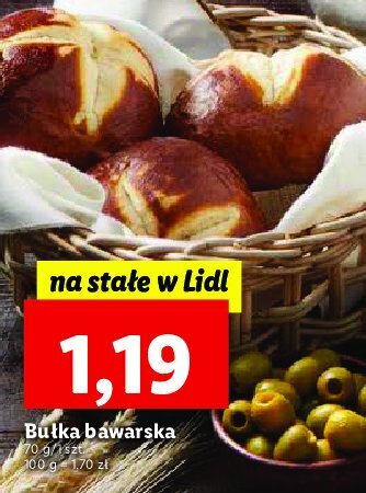 Lidl Bułka bawarska oferta