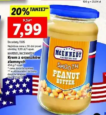 Lidl Masło orzechowe smooth oferta