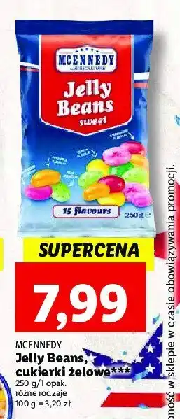 Lidl Małe żelki w kształcie fasolki oferta