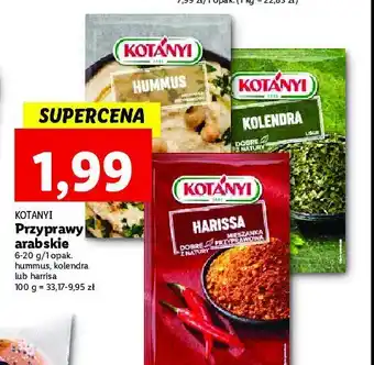 Lidl Przyprawa hummus oferta