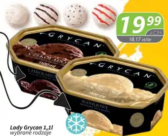 Społem Lody Grycan 1,1l oferta