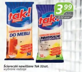 Ściereczki nawilżane Tak 32szt.