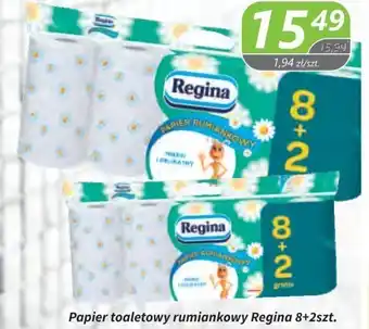 Społem Papier toaletowy rumiankowy Regina 8+2szt. oferta