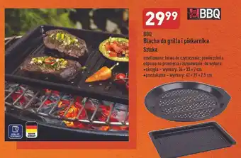 ALDI Blacha do grilla i piekarnika prostokątna bbq oferta