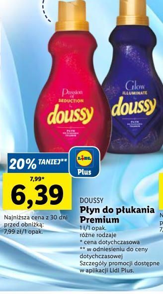 Lidl Płyn do płukania glow illuminate doussy oferta