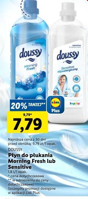 Lidl Koncentrat do płukania tkanin sensitive doussy oferta