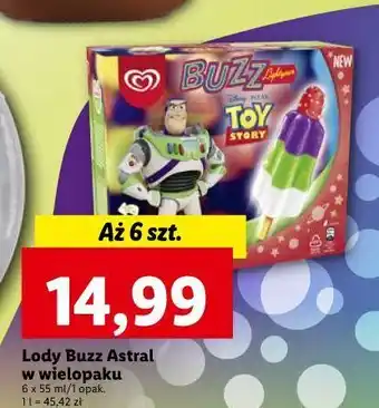 Lidl Lody toy story algida buzz oferta