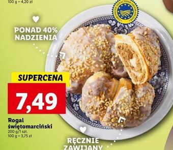 Lidl Rogal świętomarciński oferta