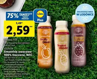 Lidl Smoothie fruity dream solevita oferta