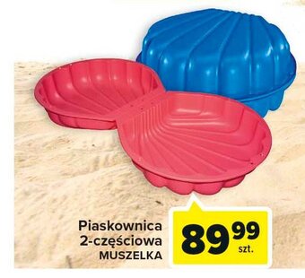 Carrefour Piaskownica muszelka oferta
