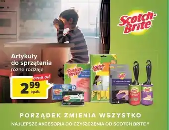 Carrefour Gąbka do czyszczenia łazienki scotch-brite oferta