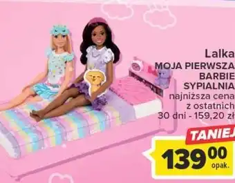 Carrefour Lalka moja pierwsza sypialnia barbie oferta