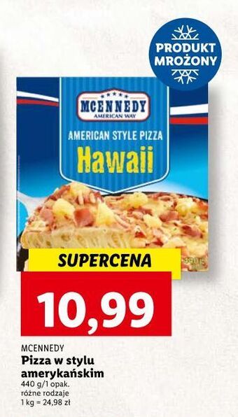 Lidl Pizza hawajska mcennedy oferta