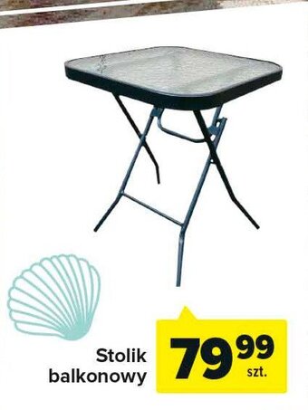 Stolik balkonowy