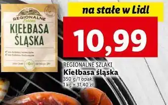Lidl Kiełbasa ślaska regionalne szlaki oferta