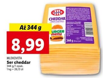 Lidl Ser cheddar mlekovita oferta