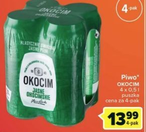 Globi Piwo okocim jasne okocimskie oferta