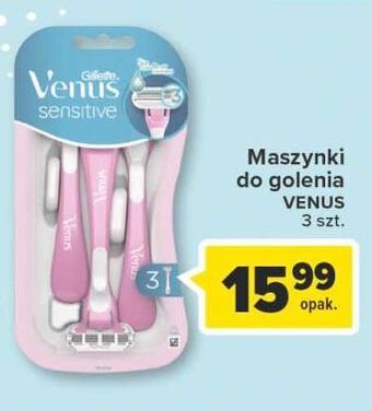 Carrefour Maszynki do golenia gillette venus sensitive oferta