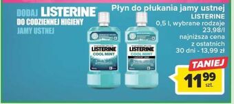 Carrefour Płyn do płukania ust listerine cool mint oferta