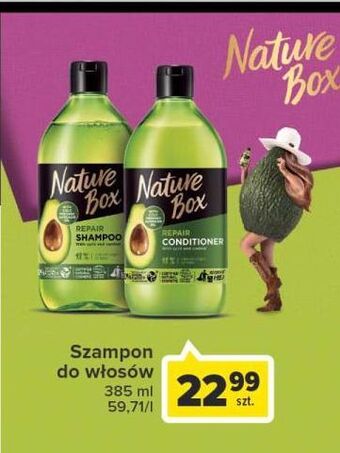 Carrefour Odżywka do włosów awokado nature box oferta
