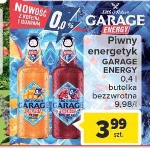Carrefour Piwo garage energy mango oferta