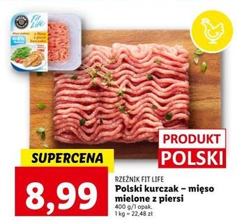 Mięso mielone z piersi kurczaka rzeźnik codzienna dostawa fit life