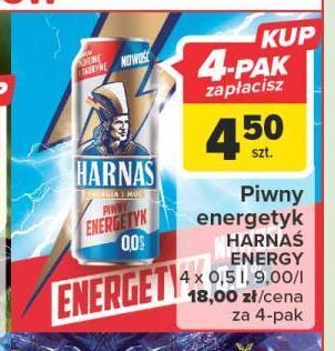 Carrefour Piwny energetyk harnaś energia i moc oferta
