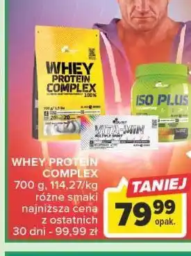 Carrefour Odżywka białkowa olimp sport nutrition whey protein complex 100% oferta