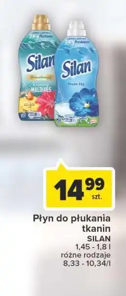 Carrefour Płyn do płukania relaxing maledives silan aromatherapy oferta