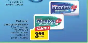 Carrefour Dropsy spearmint mentos clean breath oferta