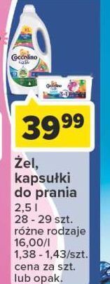 Carrefour Żel do prania color coccolino care oferta