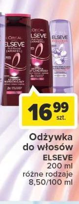 Carrefour Odźywka do włosów l'oreal elseve hyaluron plump oferta