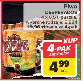 Carrefour Piwo desperados oferta