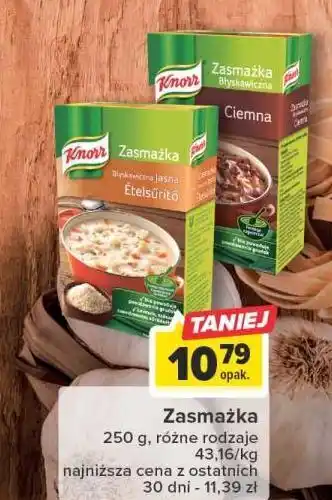 Carrefour Zasmażka ciemna knorr oferta