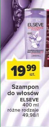 Carrefour Szampon do włosów l'oreal elseve hyaluron plump oferta