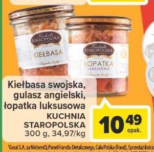 Carrefour Gulasz angielski kuchnia staropolska oferta