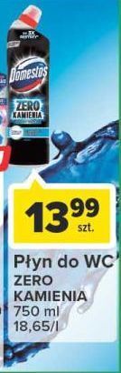Carrefour Żel do wc blue domestos zero kamienia oferta
