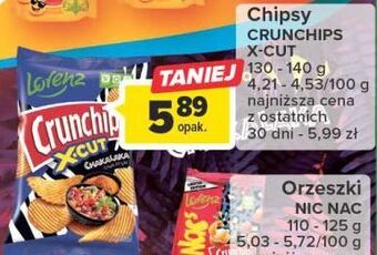 Carrefour Chipsy chakalaka crunchips x-cut oferta