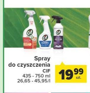 Carrefour Spray osad z kamienia cif perfect finish oferta