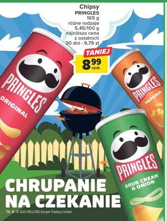 Carrefour Chipsy sour cream-onion pringles oferta